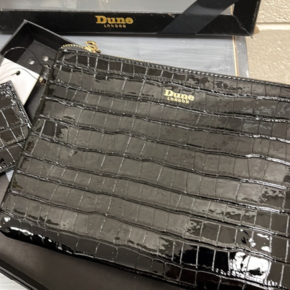 Dune Black purse /Clutch - Picture 2 of 5